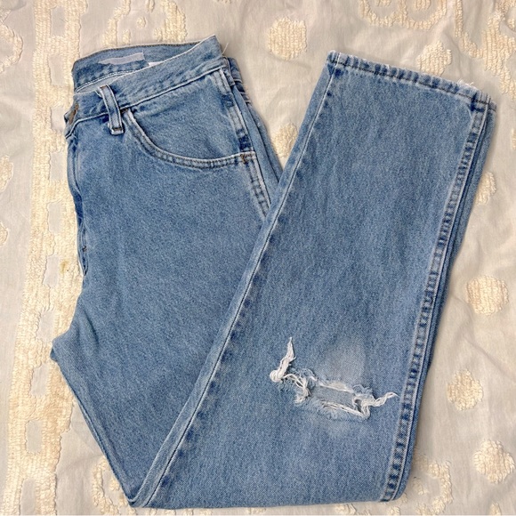 Destiny 90's Distressed Straight Jeans main image 1